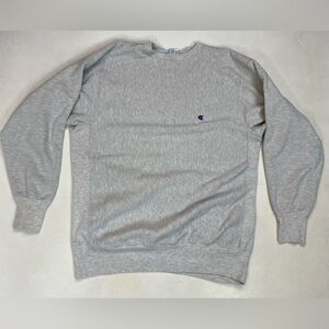 VINTAGE Champion Reverse Weave Sweatshirt Men XL Gray USA